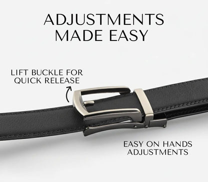 Vittelo Ratchet Leather Belt