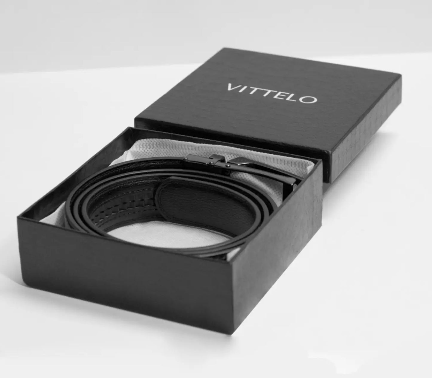 Vittelo Ratchet Leather Belt
