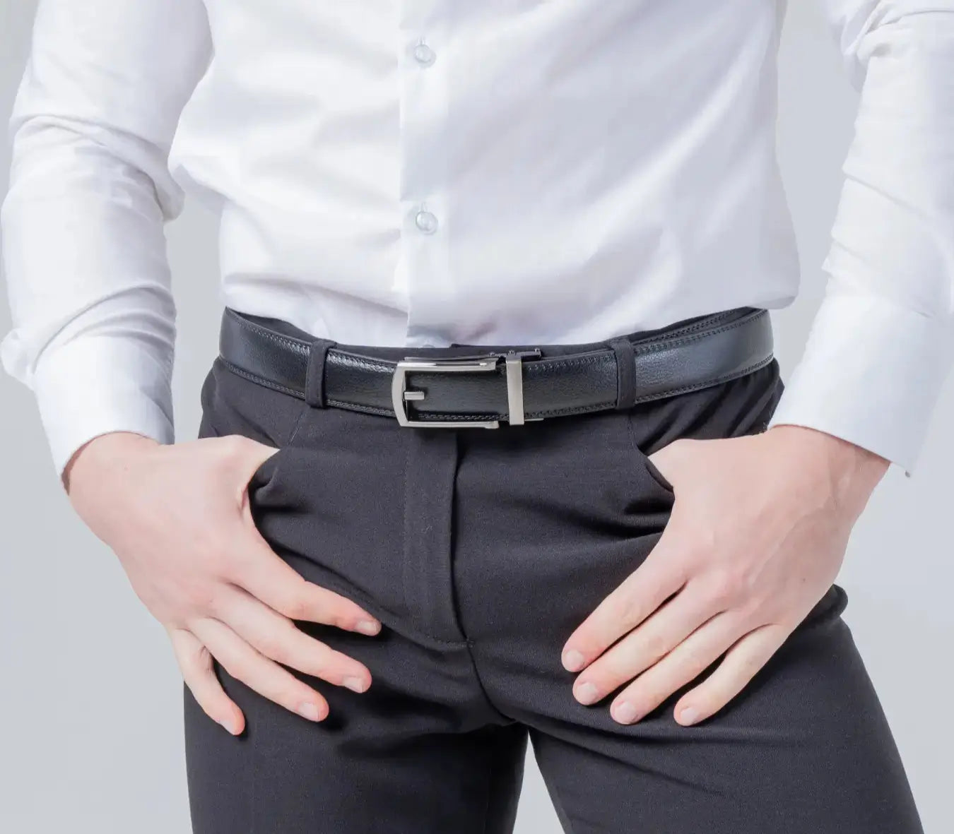 Vittelo Ratchet Leather Belt