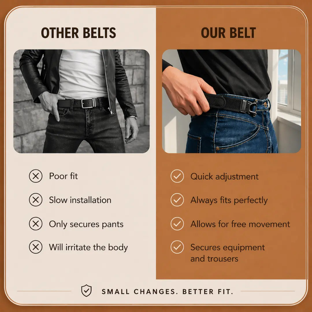 Vittelo Hold Fit Buckle-Free Belt