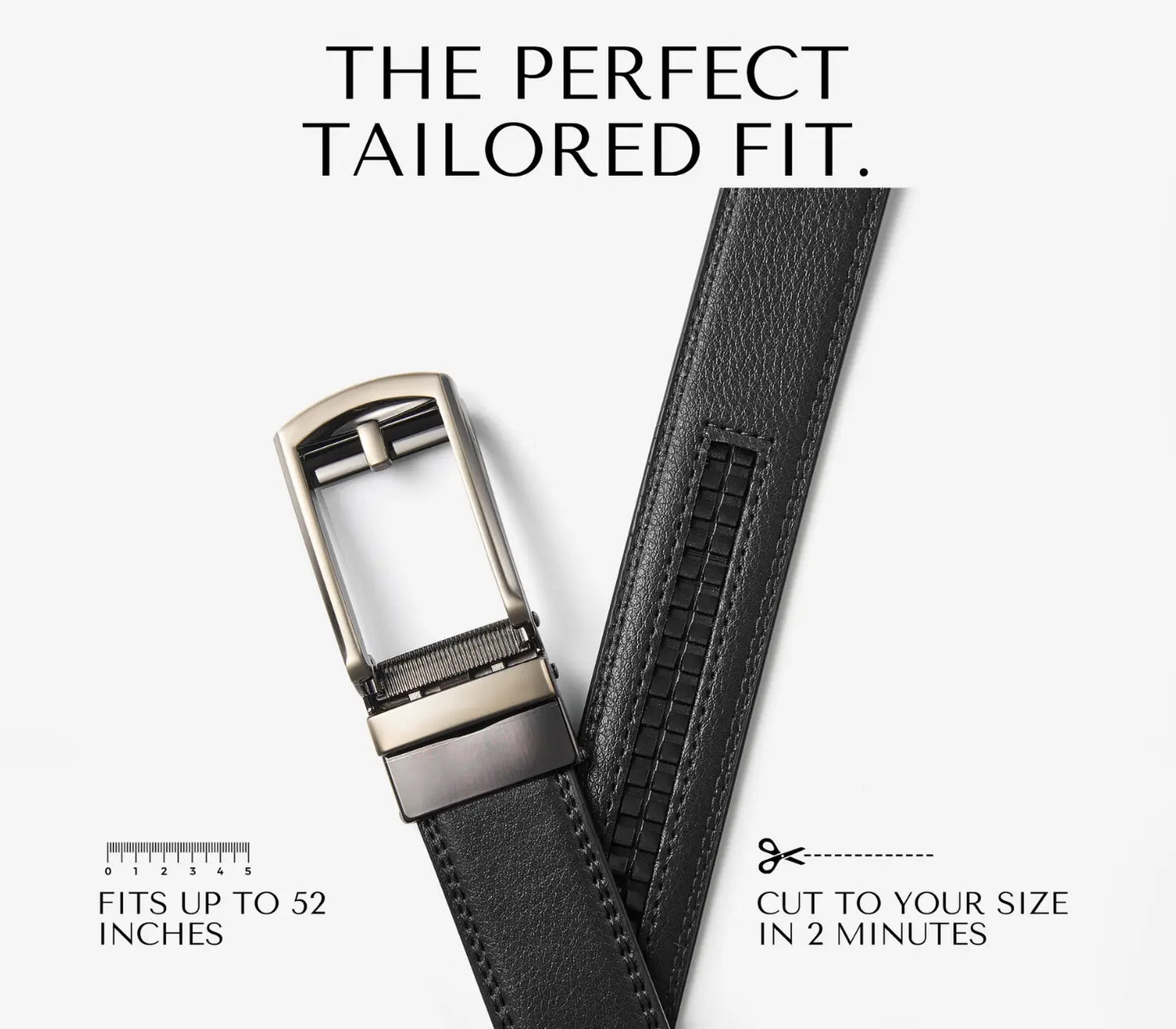 Vittelo Ratchet Leather Belt